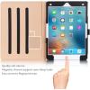 ProCase for iPad Pro 9.7 Case 2016 (Old Model), PU Leather Stand Folio Cover for iPad Pro 9.7 Inch (A1673/A1674/A1675) with 3 Viewing Angles & Pencil Holder & Document Card Pocket -Navy(Black)
