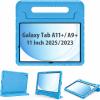 ProCase Children’s Case for Samsung Galaxy Tab A9+ / A9 Plus 11 Inch 2023 (SM-X210), Lightweight Kids Case with Kickstand, Shockproof Robust Child Protective Case, Convertible Handle, Handle, Stand(Blue)