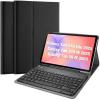 ProCase Keyboard Case for Galaxy Tab S10 Lite/ S10 FE 2025 / S9 FE 10.9-Inch 2023 with S Pen Holder, Protective Cover with Detachable Wireless Keyboard for Galaxy Tablet 10.9″-Black