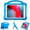 ProCase Kid Case for iPad 9.7 6th 5th 2017 2018/ iPad Air 2 Air 1/ iPad Pro 9.7 2016 for Boys Girls, Shockproof Lightweight Rugged Cover Full Protective Case with Handle Kickstand -Blue(Blue)