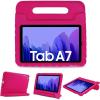 ProCase Kids Case for Galaxy Tab A7 10.4 2020 (T500 T503 T505 T507), Shock Proof Convertible Handle Stand Cover Lightweight Kids Friendly Protective Case for 10.4 inch Galaxy Tab A7 -Black(Magenta)