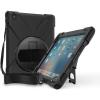 ProCase Rugged Heavy Duty Case for iPad 2 3 4(Old Model), Shockproof 360 Degree Rotatable Kickstand Protective Cover Case for iPad 2nd/3rd/4th -Black(Black)