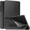 ProCase Slim Case for Galaxy Tab A 8.0 2019 T290 T295, Soft Trifold Stand Folio Case with Flexible TPU Translucent Frosted Back Cover for 8.0 Inch Galaxy Tab A 2019 SM-T290 SM-T295 -Black(Black)