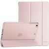 ProCase Slim Cover for iPad mini 5 Generation 2019/ Mini 4 3 2 1 (Old Model) 7.9 inch, Slim Soft TPU Back Cover Trifold Stand Folio Smart Case for iPad mini 5 4 3 2 1 -Pink(Pink)