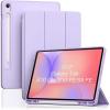 ProCase Smart Case for Galaxy Tab S10 Lite/S10 FE/S9 FE 10.9-Inch with S Pen Holder, Trifold Stand Folio Cover with Soft TPU Back for 10.9″ Galaxy Tab S10 Lite/S10 FE/S9 FE -Mgreen(Lightpurple)