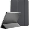 ProCase Smart Case for iPad 9.7 Inch iPad 6th/5th Generation 2018 2017(Model: A1893 A1954 A1822 A1823), Ultra Slim Lightweight Stand Cover with Translucent Frosted Back -Black(Grey)