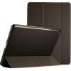 ProCase Smart Case for iPad 9.7 Inch iPad 6th/5th Generation 2018 2017(Model: A1893 A1954 A1822 A1823), Ultra Slim Lightweight Stand Cover with Translucent Frosted Back -Black(Brown)