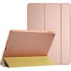 ProCase Smart Case for iPad 9.7 Inch iPad 6th/5th Generation 2018 2017(Model: A1893 A1954 A1822 A1823), Ultra Slim Lightweight Stand Cover with Translucent Frosted Back -Black(RoseGold)