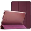 ProCase Smart Case for iPad 9.7 Inch iPad 6th/5th Generation 2018 2017(Model: A1893 A1954 A1822 A1823), Ultra Slim Lightweight Stand Cover with Translucent Frosted Back -Black(Wine)