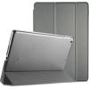ProCase Smart Case for iPad 9.7 Inch iPad 6th/5th Generation 2018 2017(Model: A1893 A1954 A1822 A1823), Ultra Slim Lightweight Stand Cover with Translucent Frosted Back -Black(Metallic)