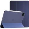 ProCase Smart Case for iPad Pro 12.9 2022/2021/2020/2018, Slim Stand Hard Back Shell Smart Cover for iPad Pro 12.9″ 6th Gen/5th Gen/4th Gen/3rd Gen -Navy(Navy)