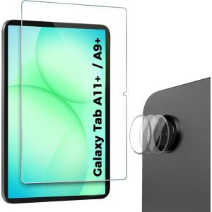 ProCase 1 Pack Screen Protector for Galaxy Tab A11 Plus 2025 / Tab A9 Plus 11 Inch 2023, HD Tempered Glass 9H Film Guard for Tab A11+ / A9+ 5G 11″(1 Pack + Camera Protector)