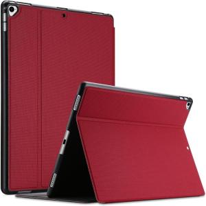 ProCase Cover for iPad Pro 12.9 2017/2015 (Old Model, 2nd & 1st Gen), Slim Stand Protective Folio Case Smart Cover for iPad Pro 12.9 Inch 2nd Gen 2017 / iPad Pro 12.9 Inch 1st Gen 2015 -Red(Red)