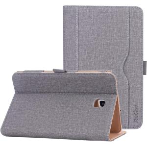 ProCase Folio Case for Galaxy Tab A 8.0″ 2018 Verizon Sprint SM-T387, Stand Case Cover for Galaxy Tab A 8.0 4G LTE Verizon/Sprint/T-Mobile/AT&T 2018 Release -Grey