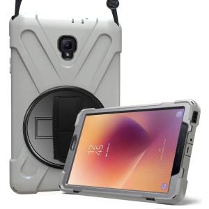 ProCase Galaxy Tab A 8.0 2017 T380 T385 Case (Old Model), Rugged Heavy Duty Shockproof Rotating Kickstand Protective Cover Case for Galaxy Tab A Tablet 2017 T380 T385 -Grey