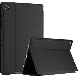 ProCase Protective Case for Galaxy Tab A9 Plus 11 Inch 2023, Folio Smart Slim Stand Cover for Galaxy Tab A9+ Tablet SM-X210/X215/X216/X218 -Black(Black)