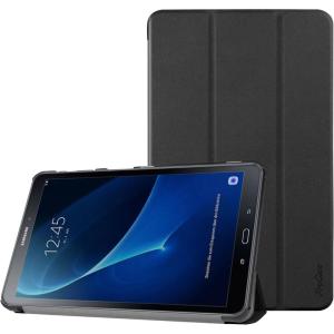 ProCase Slim Case for Galaxy Tab A 10.1 2016 SM-T580 T585 T587, Smart Cover Stand Folio Case for Galaxy Tab A 10.1 Inch Tablet -Magenta(Black)