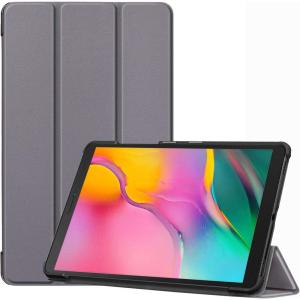 ProCase Slim Case for Galaxy Tab A 8-inch 2019 T290 T295, Light Cover Trifold Stand Hard Shell Folio Case for 8.0 inch Galaxy Tab A 2019 Without S Pen Model SM-T290 (Wi-Fi) SM-T295 (LTE) –Magenta(Grey)