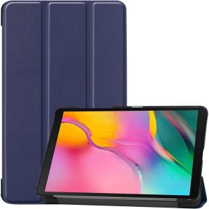 ProCase Slim Case for Galaxy Tab A 8-inch 2019 T290 T295, Light Cover Trifold Stand Hard Shell Folio Case for 8.0 inch Galaxy Tab A 2019 Without S Pen Model SM-T290 (Wi-Fi) SM-T295 (LTE) –Magenta(Navy)