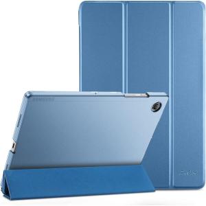 ProCase Smart Case for Galaxy Tab A8 10.5, Slim Stand Hard Back Shell Protective Smart Cover Case for Galaxy Tab A8 10.5 Inch 2022 SM-X200 X205 X207 -SkyBlue(Blue-1)