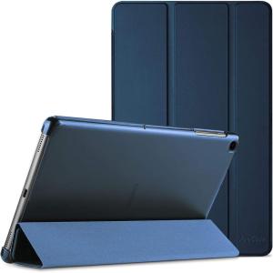 ProCase Smart Case for Galaxy Tab a7 10.4 Inch 2022 2020 (SM-T509 T500 T503 T505 T507), Protective Stand Case Hard Shell Cover for 10.4 Inch Galaxy Tab a7 10.4 -Black(Navy)