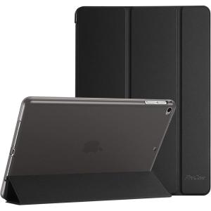 ProCase Smart Case for iPad 9.7 Inch iPad 6th/5th Generation, iPad Air 2/Air 1, Slim Soft TPU Stand Smart Cover for iPad 9.7 2018 2017 Model iPad Air 2 Air 1 -Purple(Black)