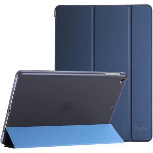 ProCase Smart Case for iPad 9.7 Inch iPad 6th/5th Generation, iPad Air 2/Air 1, Slim Soft TPU Stand Smart Cover for iPad 9.7 2018 2017 Model iPad Air 2 Air 1 -Purple(Navy)