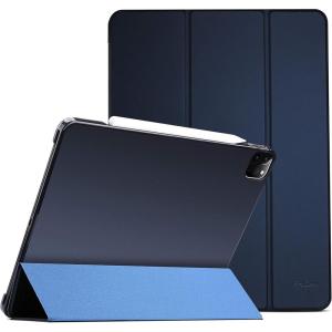 ProCase Smart Case for iPad Pro 11 Case 2021 2020 2018, Slim Stand Hard Back Shell Smart Cover for iPad Pro 11 Inch 3rd Generation 2021/ 2nd Gen 2020 / 1st Gen 2018 -Darkblue(Navy)