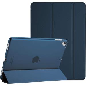 ProCase Smart Case for iPad Pro 12.9 Inch 1st and 2nd Generation (2015 and 2017 Model), Stand Cover Support Auto Sleep/Wake -Emerald(Navy)