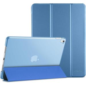 ProCase Smart Case for iPad Pro 9.7 Inch 2016, Ultra Slim Lightweight Stand Smart Case Shell with Translucent Frosted Back Cover for iPad Pro 9.7 Inch (A1673 A1674 A1675) -Emerald(Blue)