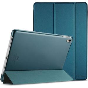 ProCase Smart Case for iPad Pro 9.7 Inch 2016, Ultra Slim Lightweight Stand Smart Case Shell with Translucent Frosted Back Cover for iPad Pro 9.7 Inch (A1673 A1674 A1675) -Emerald(Teal)