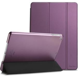 ProCase Smart Case for iPad mini 1 2 3(Model: A1432 A1454 A1455 A1489 A1490 A1491 A1599 A1600), Slim Lightweight Stand Cover with Translucent Frosted Back Support Auto Sleep/Wake –Navy Blue(Purple)