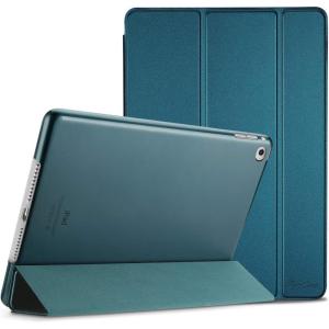 ProCase Smart Case for iPad mini 4th Generation(2015 Model), Lightweight Cover with Auto Sleep/Wake for iPad mini 4 -Black(Teal)