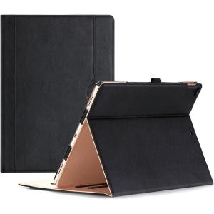 ProCase for iPad Pro 12.9 2017/2015 Case (1st & 2nd Generation), Stand Folio Case Cover for iPad Pro 12.9 Inch (Old Model 2017/2015), with Multiple Viewing Angles, Pencil Holder -Teal(Black)