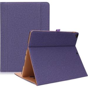 ProCase for iPad Pro 12.9 2017/2015 Case (1st & 2nd Generation), Stand Folio Case Cover for iPad Pro 12.9 Inch (Old Model 2017/2015), with Multiple Viewing Angles, Pencil Holder -Teal(Purple)