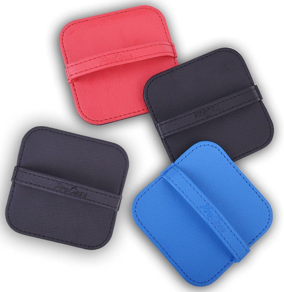 image:imageProCase 4 Pack Screen Cleaning Pad Elastic Strap Soft Cloth Wipes Screen Cleaner for iPad iPhone MacBook Tablets Laptop Cellphone Computer Camera TV Screen Color MixedBlackNavyRed