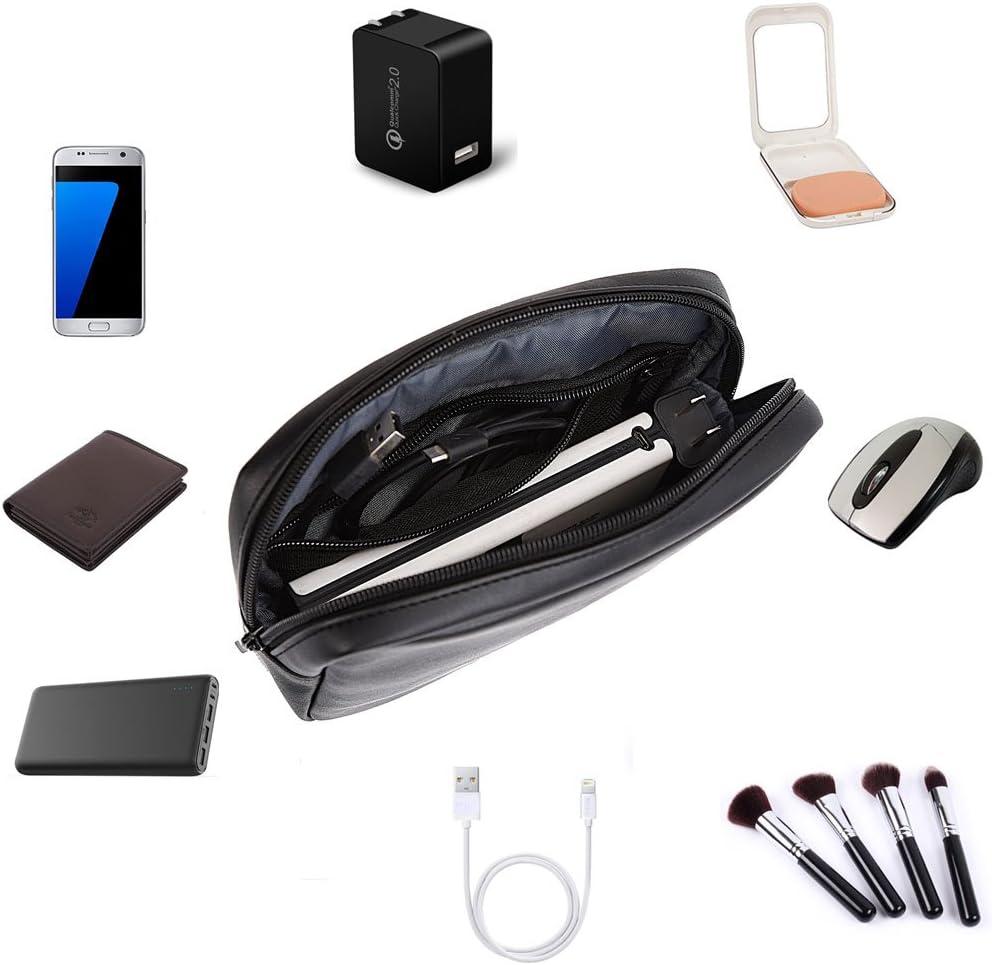 image:imageProCase Accessories Bag Organizer Power Bank Case Electronics Accessory Travel Gear Organize Case Cable Management Hard Drive Bag Black