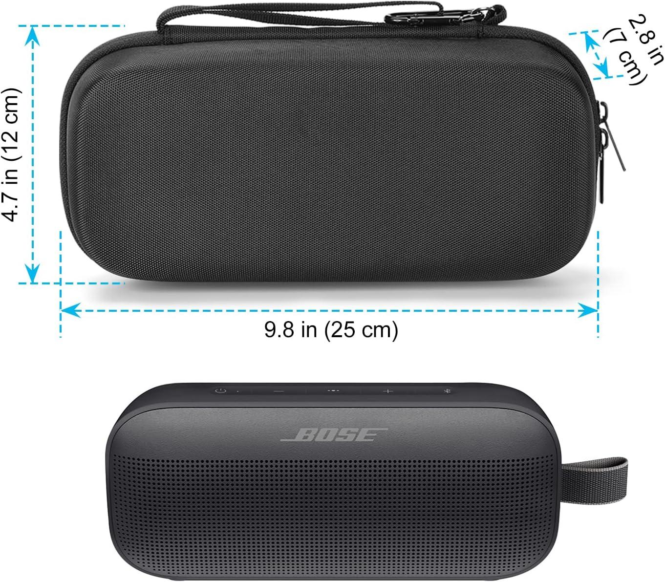 image:imageProCase Carrying Case for Bose SoundLink Flex 2nd1st Gen Portable Wireless Speaker Travel Storage Case with Mesh Pockets for SoundLink Flex Speaker and Accessories Black