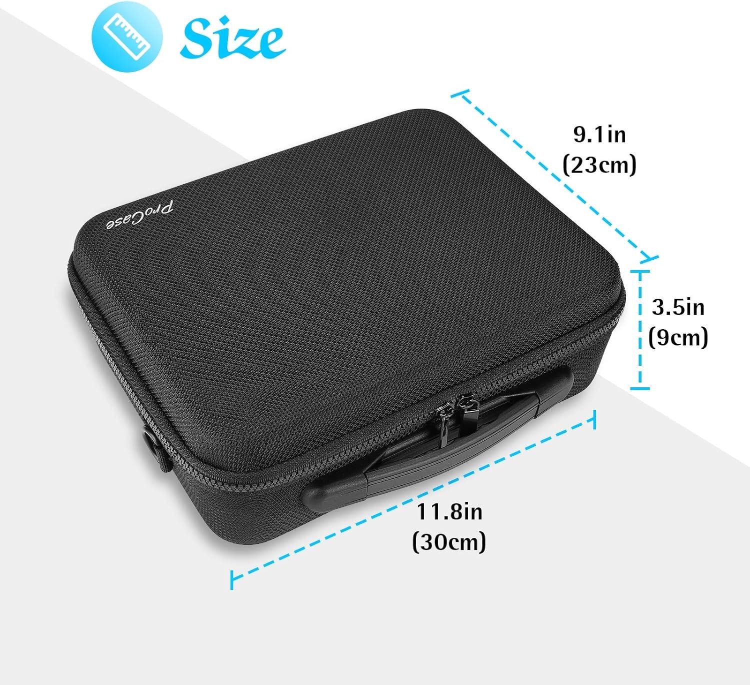 image:imageProCase Carrying Case for DJI Mini 2 DJI Mini 2 Fly More Combo and Accessories Hard Shockproof Storage Travel Case with Shoulder Strap