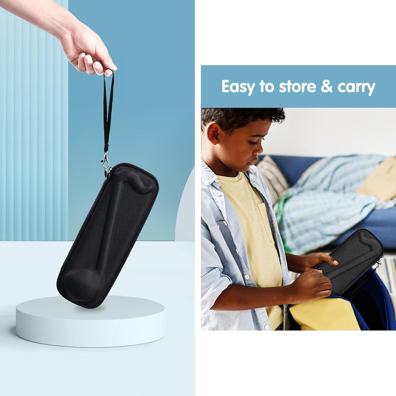 image:imageProCase Carrying Case for Otamatone Japanese Electronic Musical Instrument Portable Synthesizer Storage Organizer Holder for Kids Child Regular Size Instrument Music Toy Accessories Black