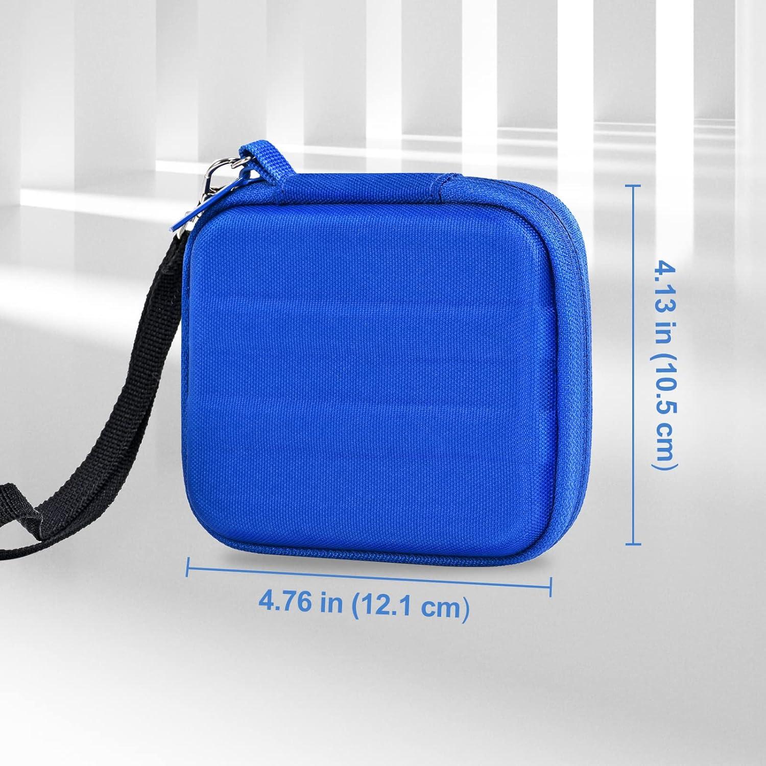 image:imageProCase Carrying Case for Samsung T7 Shield External SSD with 2 Cable Ties Hard EVA Shockproof Storage Travel Organizer for T7 Shield Portable Solid State Drive USB 32 1TB 2TB BlackBlue