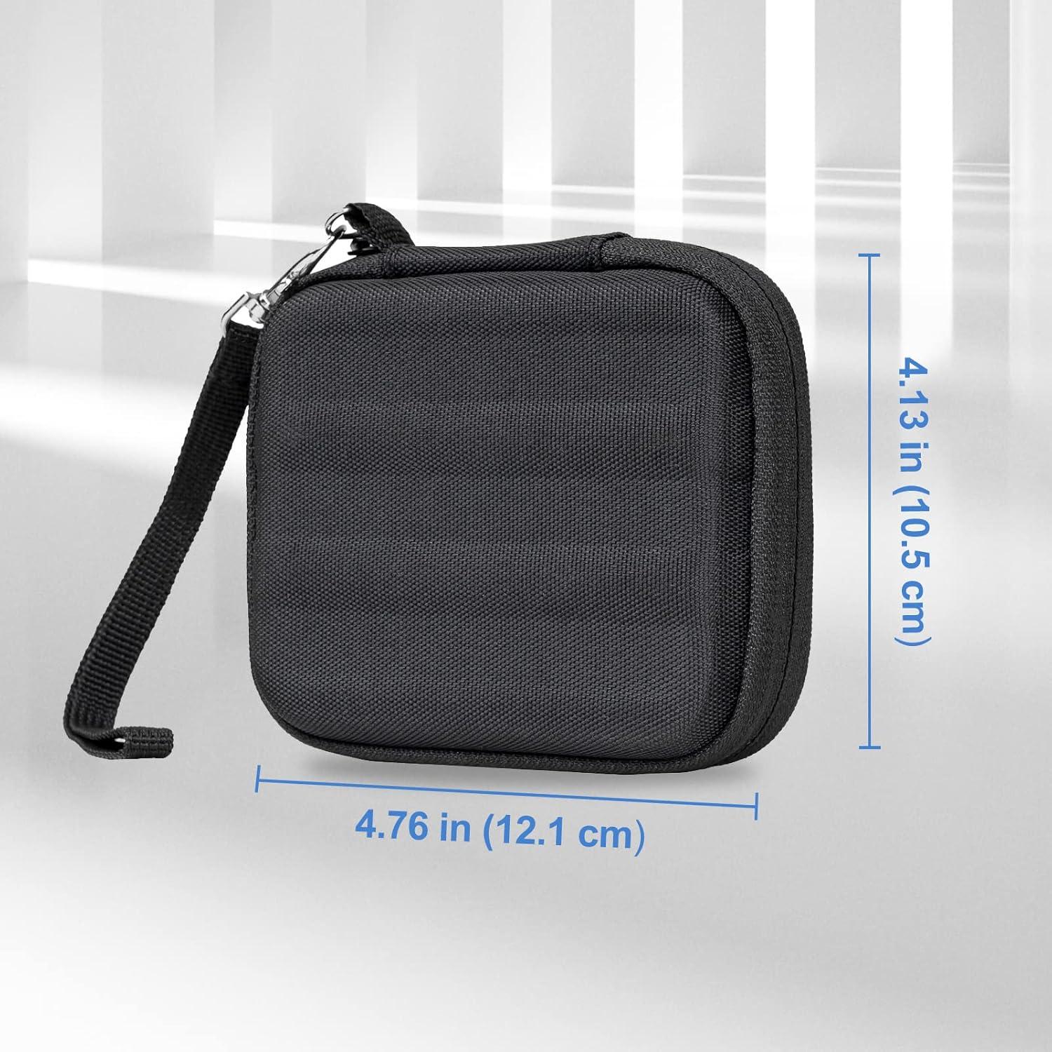 image:imageProCase Carrying Case for Samsung T7 Shield External SSD with 2 Cable Ties Hard EVA Shockproof Storage Travel Organizer for T7 Shield Portable Solid State Drive USB 32 1TB 2TB BlackBlack