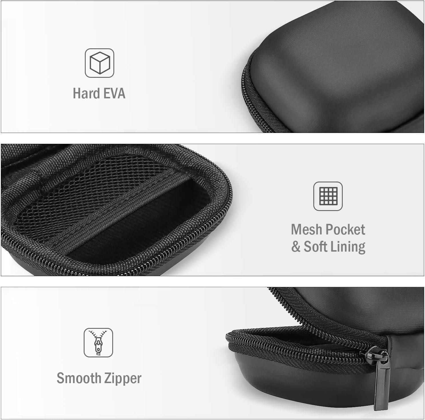 image:imageProCase Compatible for AirPods Pro 2 2022 AirPods 3 2021 AirPods Pro 1 Jabra Elite 75t Beats Studio Buds Hard Travel Carrying Case Storage Pouch Bag for Earbuds Earphones Headphones Black