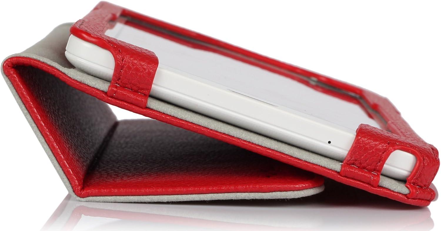 image:imageProCase Folio Case with Stand for Samsung Galaxy Tab 3 Lite 7 Tablet Lite 70 inch SMT110 Bonus Stylus Pen Included Red