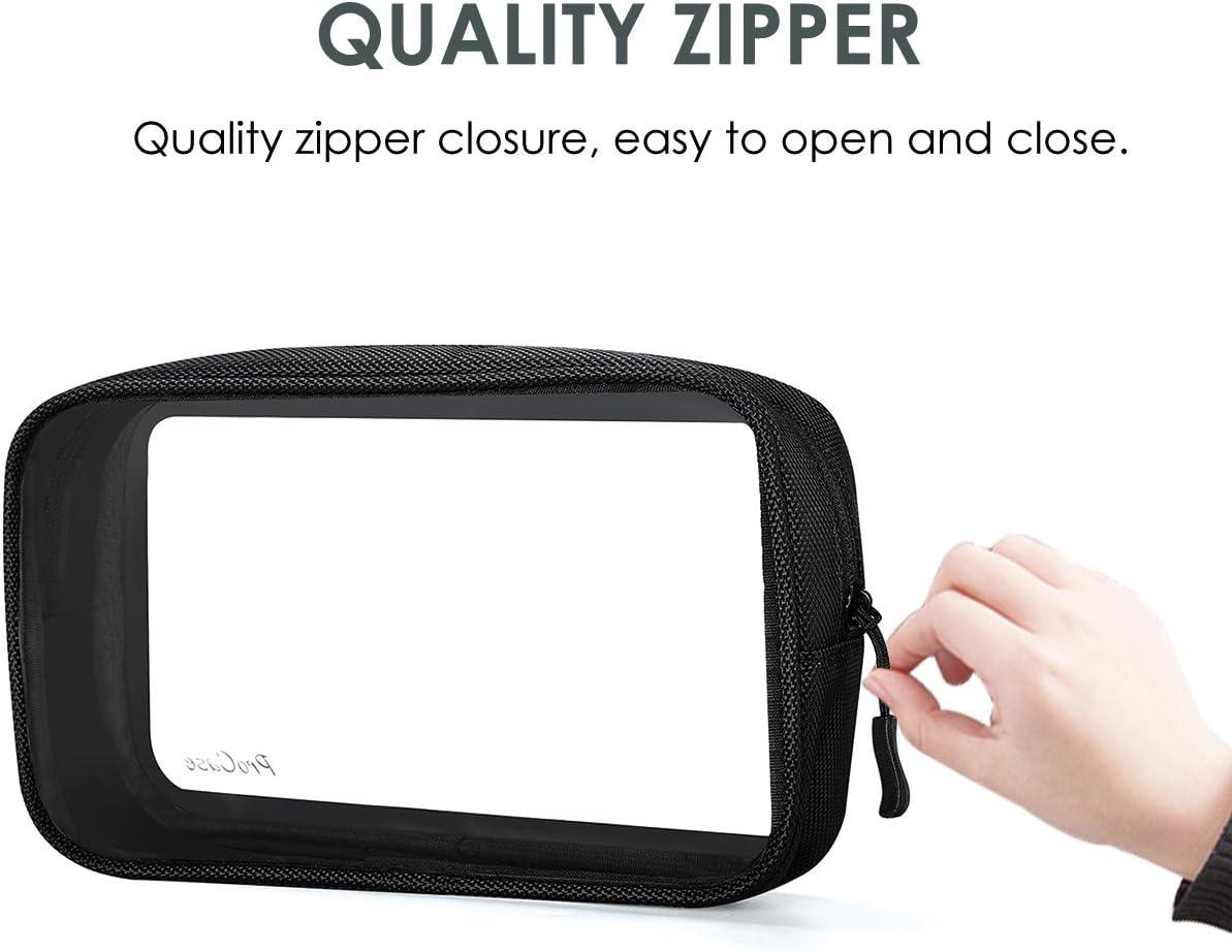 image:imageProCase Gadgets Bag Pouch Electronics Accessories Organizer Travel Gear Storage Case Bag for Hard Drive Mouse USB Cables Power Bank Charger Power Adapter Cord Plug