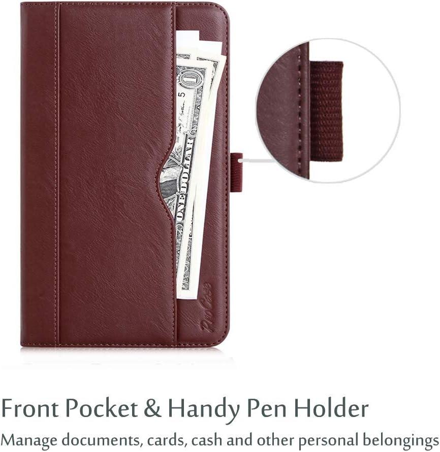 image:imageProCase Galaxy Tab E Lite 70 CaseTab 3 Lite 7 Case Stand Folio Case Cover for Galaxy Tab E Lite 7inch TabletTab 3 Lite 7 with Multiple Viewing Angles Document Card Pocket Brown