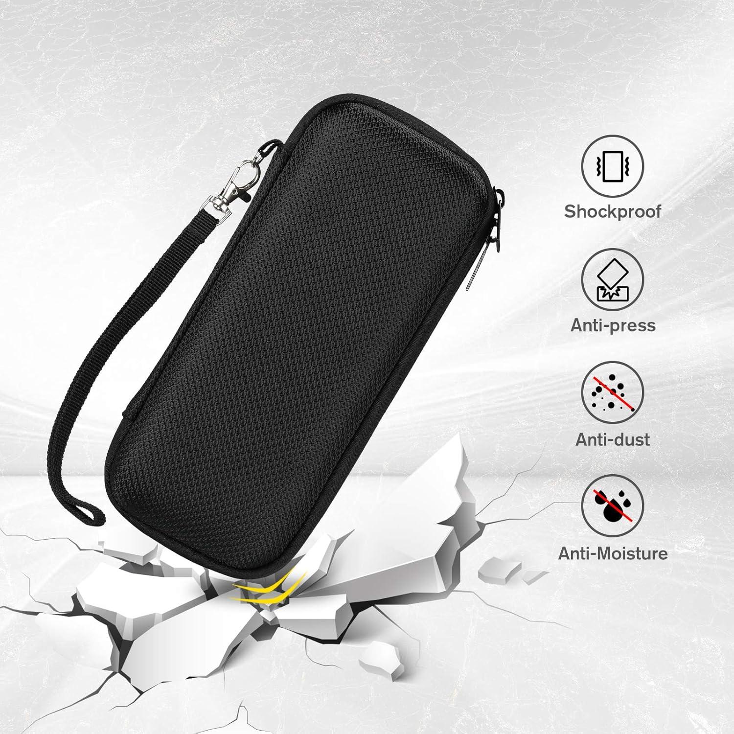 image:imageProCase Gun Cleaning Kit for 12 and 20 Gauge Zippered Compact Portable Case with Brushes Slotted Tips Cleaning Pick and Cotton Mop Black