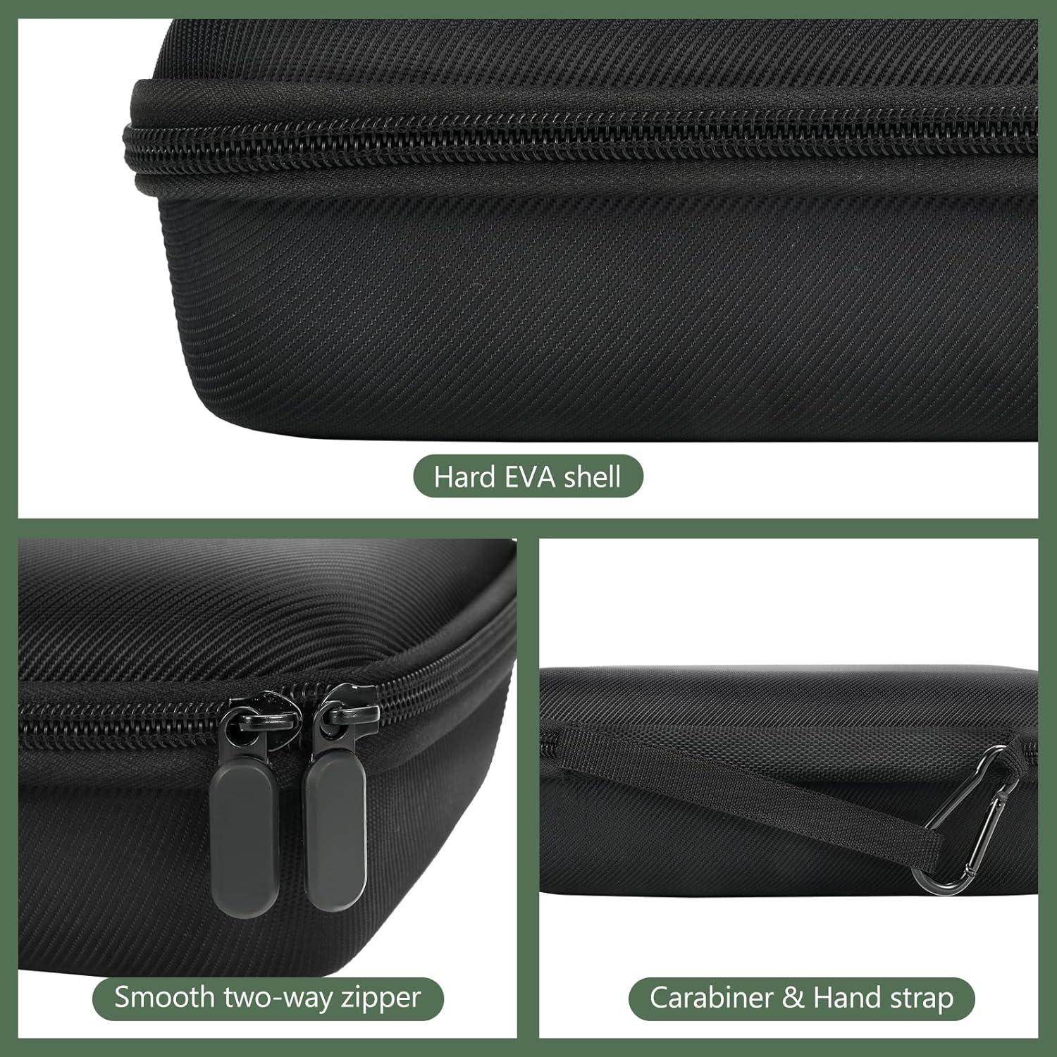 image:imageProCase Hard Carrying Case for Monocular Telescope Travel Storage Bag Compatible with Gosky 12x55 Pankoo 12X50 40X60 Titan 12x55 Viajero 12x50 Starscope Phone Tripod Accessories Holder Black
