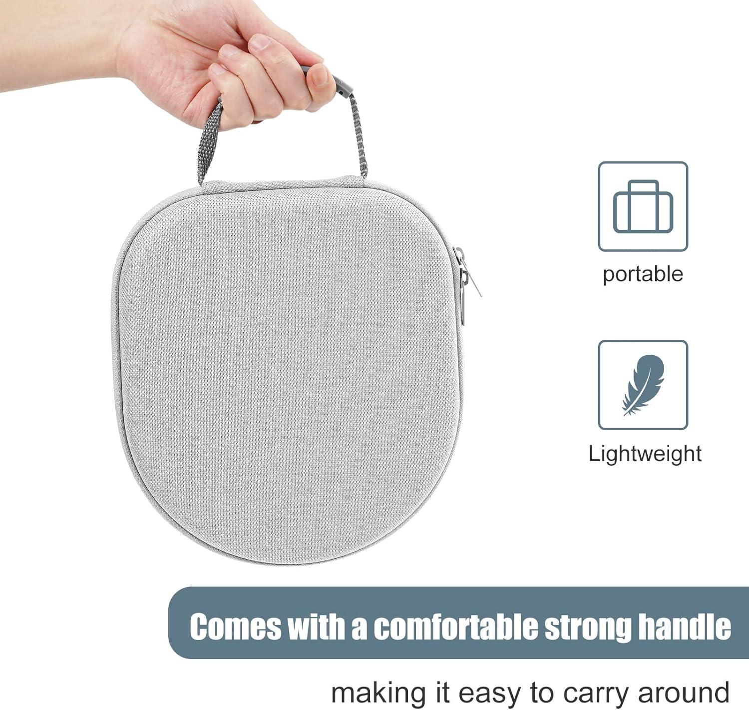 image:imageProCase Hard Case for Sony WHCH720N WHCH710N WHCH520 WHCH510 WH1000XM5 WH1000XM4 WHXB910N Bose 700 Noise Cancelling Wireless Headphones Travel Carrying Bag with 2 Dust Covers NavyGrey