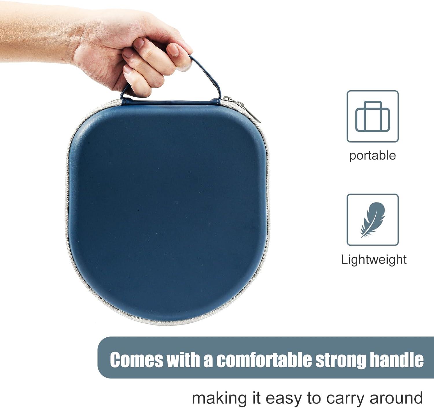 image:imageProCase Hard Case for Sony WHCH720N WHCH710N WHCH520 WHCH510 WH1000XM5 WH1000XM4 WHXB910N Bose 700 Noise Cancelling Wireless Headphones Travel Carrying Bag with 2 Dust Covers NavyNavy